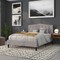 Flash Furniture Cambridge Headboard, Queen, Gray Fabric HG-HB1708-Q-LG-GG - alternate 2